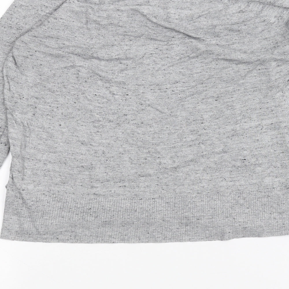 H&M Womens Grey Basic T-Shirt Size XS