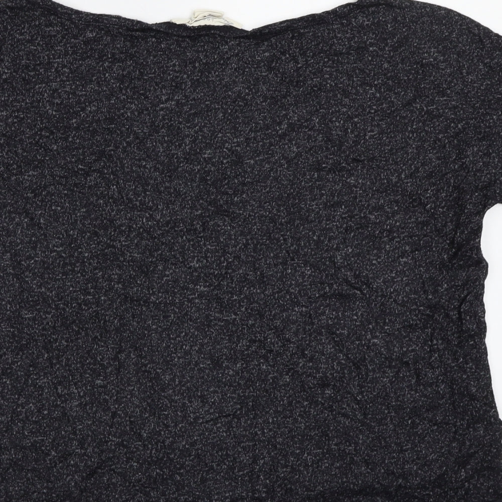 H&M Womens Grey Basic T-Shirt Size S