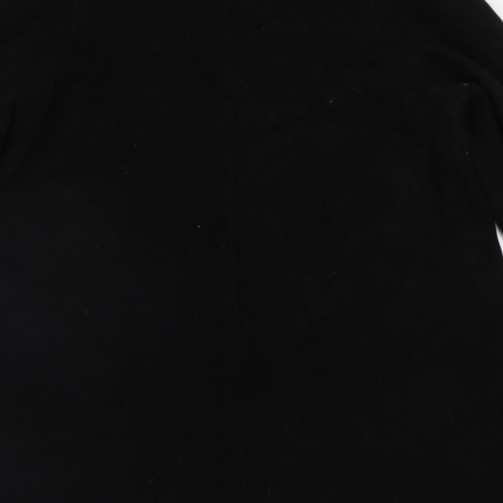 Klass Womens Black Pea Coat Coat Size 8