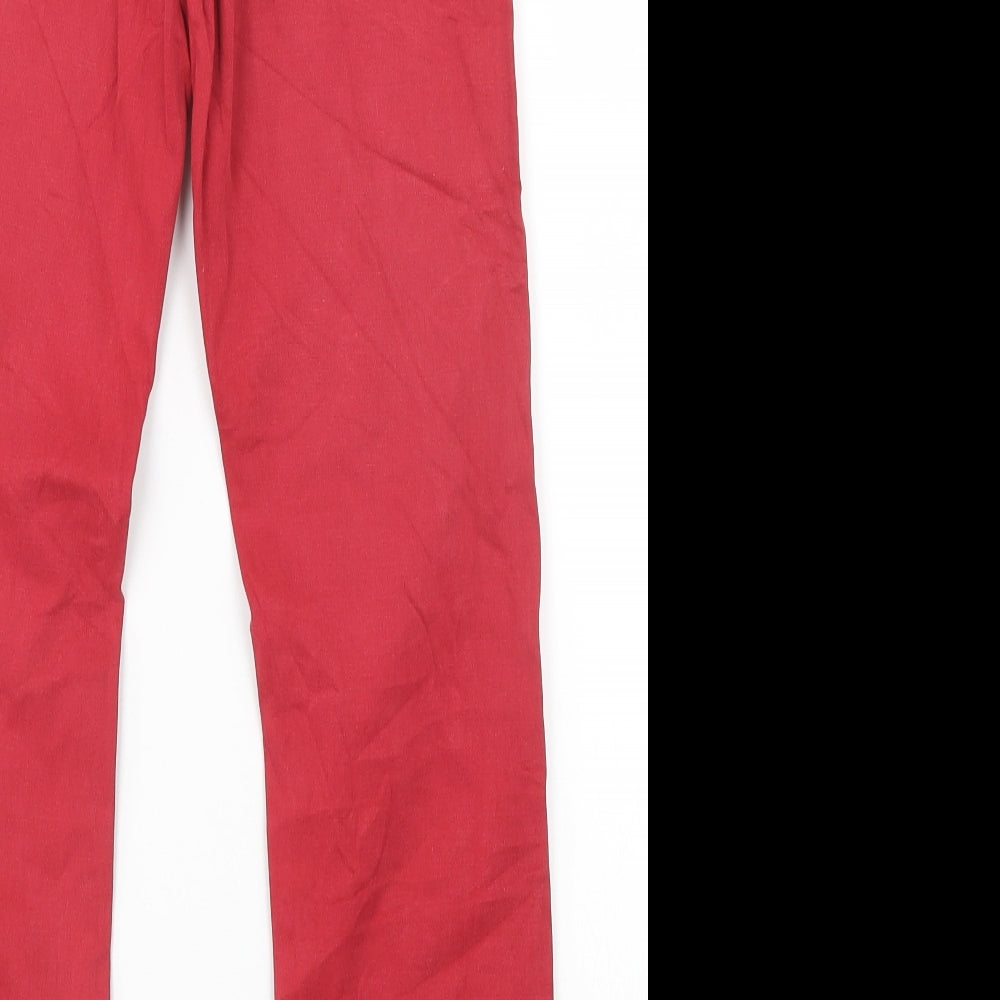 yilihao Girls Red Skinny Jeans Size 12 Years