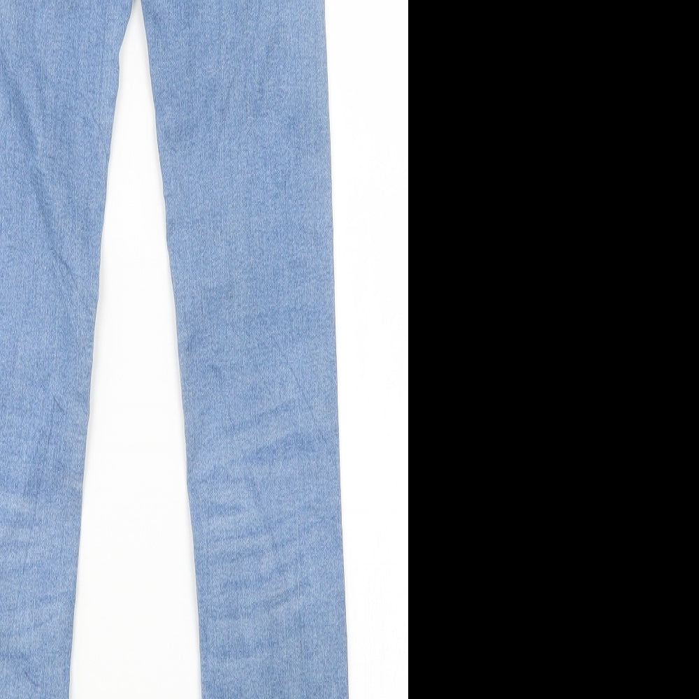 FB Sister Womens Blue Skinny Jeans Size 26 in L29 in