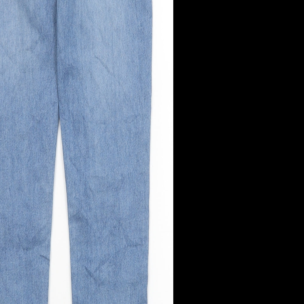 H&M Womens Blue Skinny Jeans Size 28 in L28 in