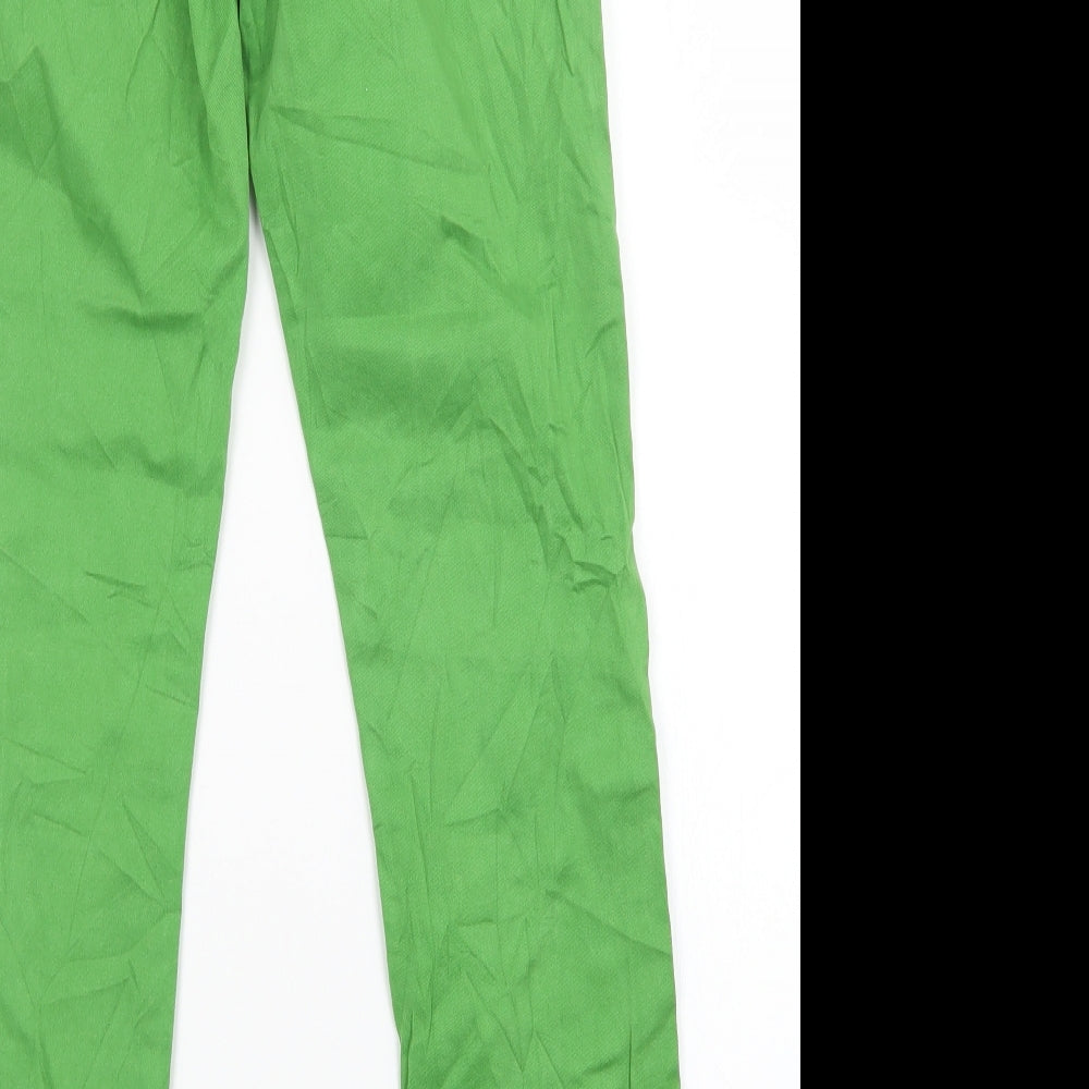 Lindex Womens Green Straight Jeans Size 8 L28 in