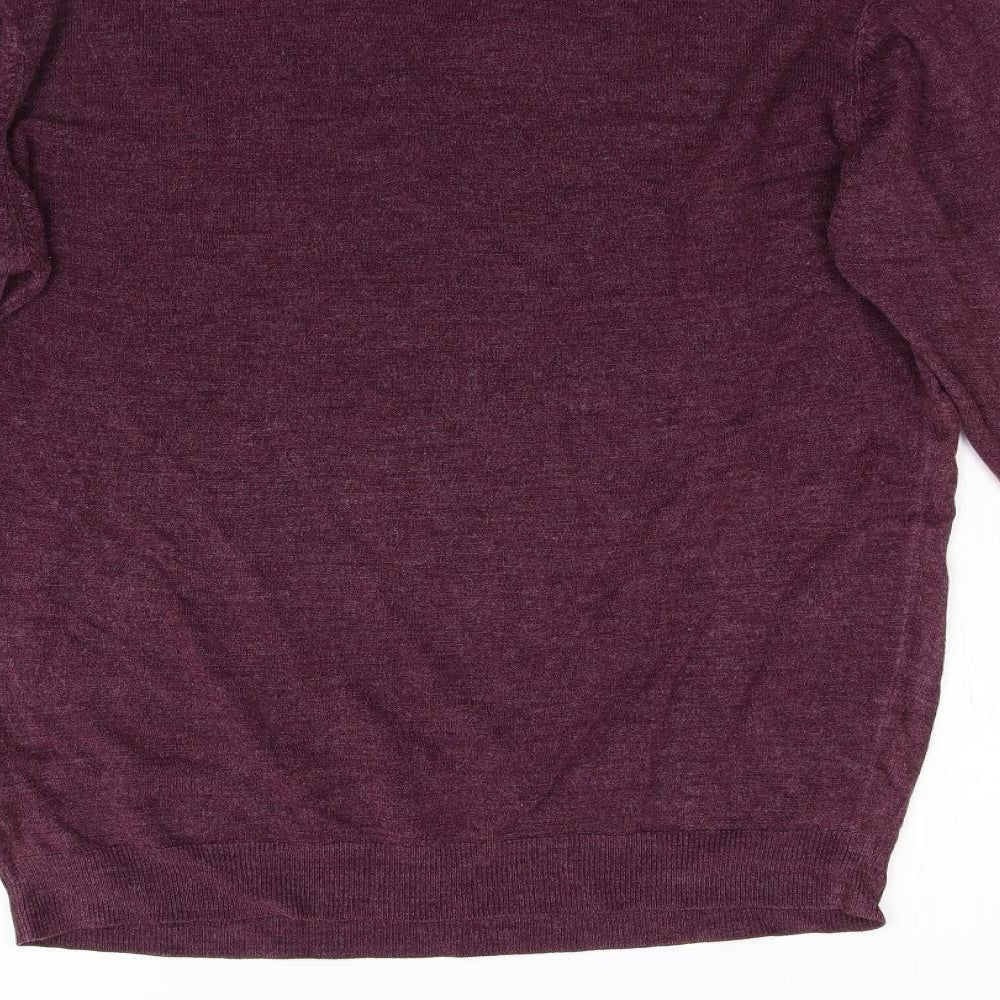 Sandstone & Co. Men Mens Red Knit Pullover Jumper Size M