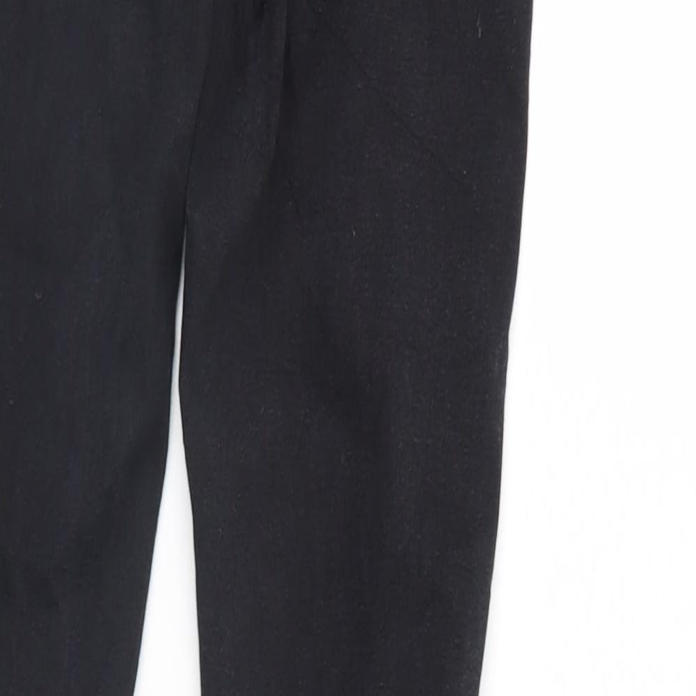Preworn Womens Black Denim Skinny Jeans Size 8 L29 in