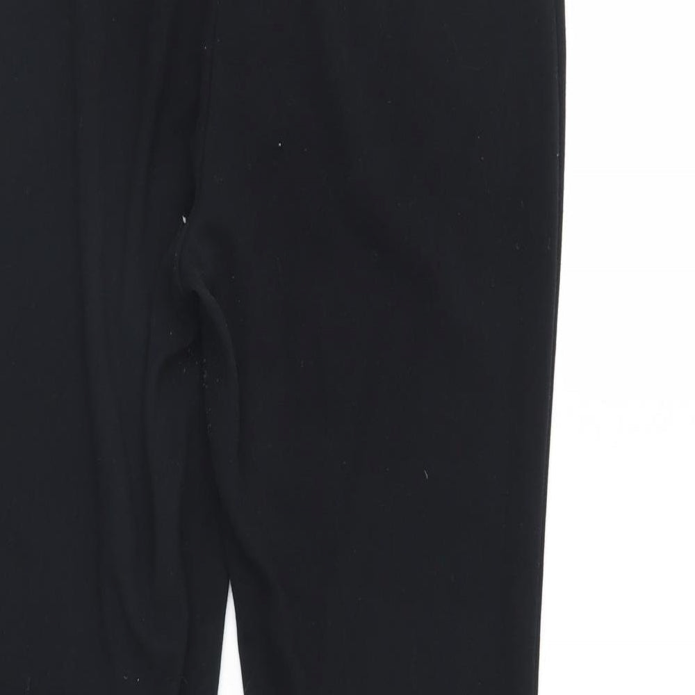 Marks & Spencer Womens Black Trousers Size 10 L23 in