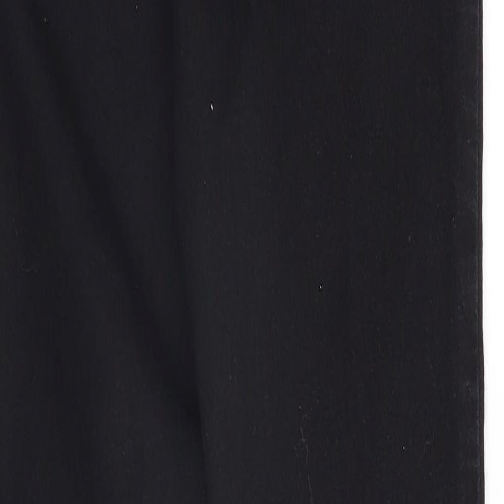 Denim & Co. Womens Black Denim Jegging Jeans Size 8 L29 in