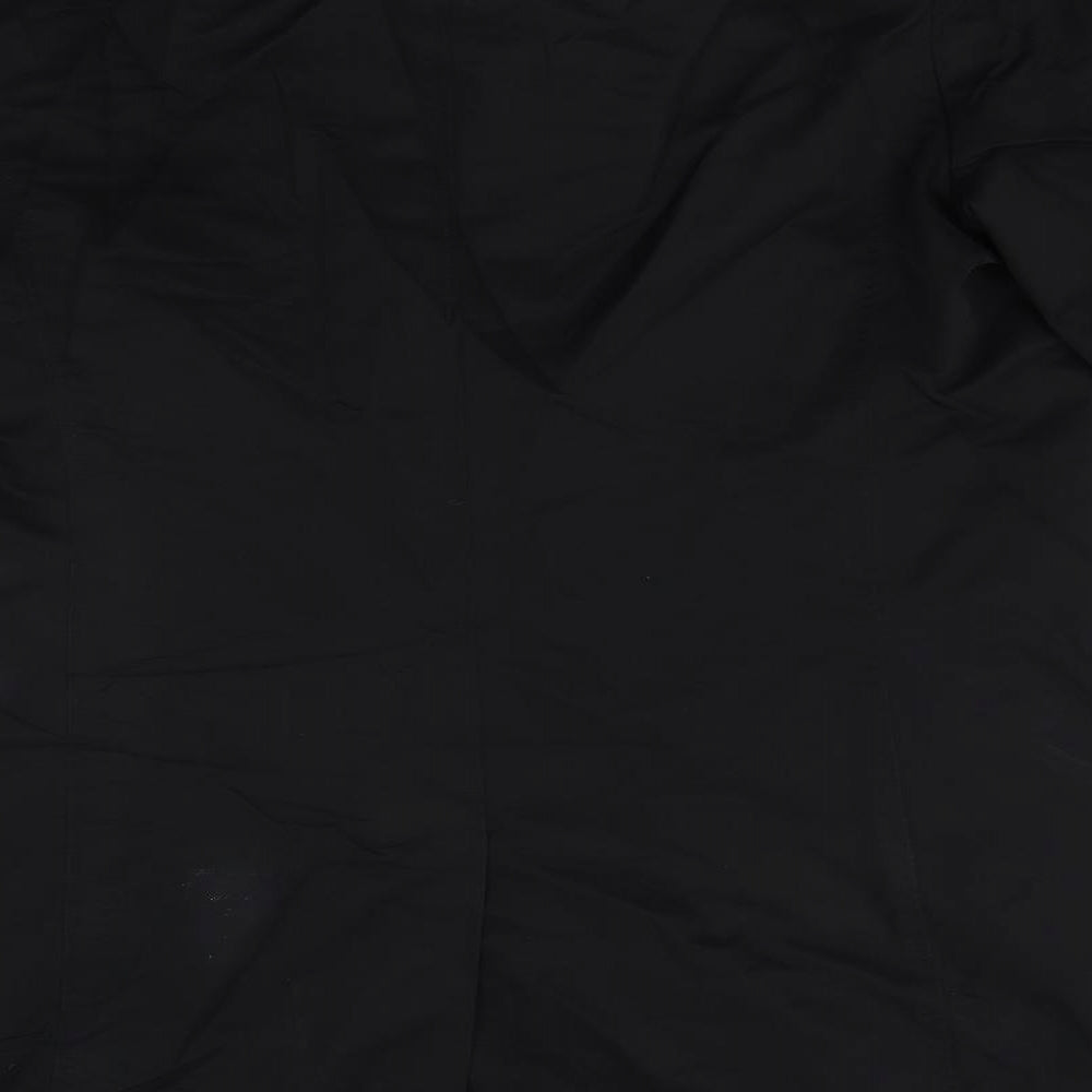 Slaters Womens Black Overcoat Coat Size L