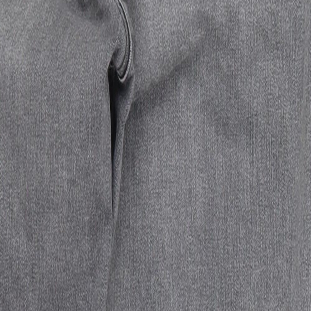 Topshop Womens Grey Denim Skinny Jeans Size 30 in L25 in