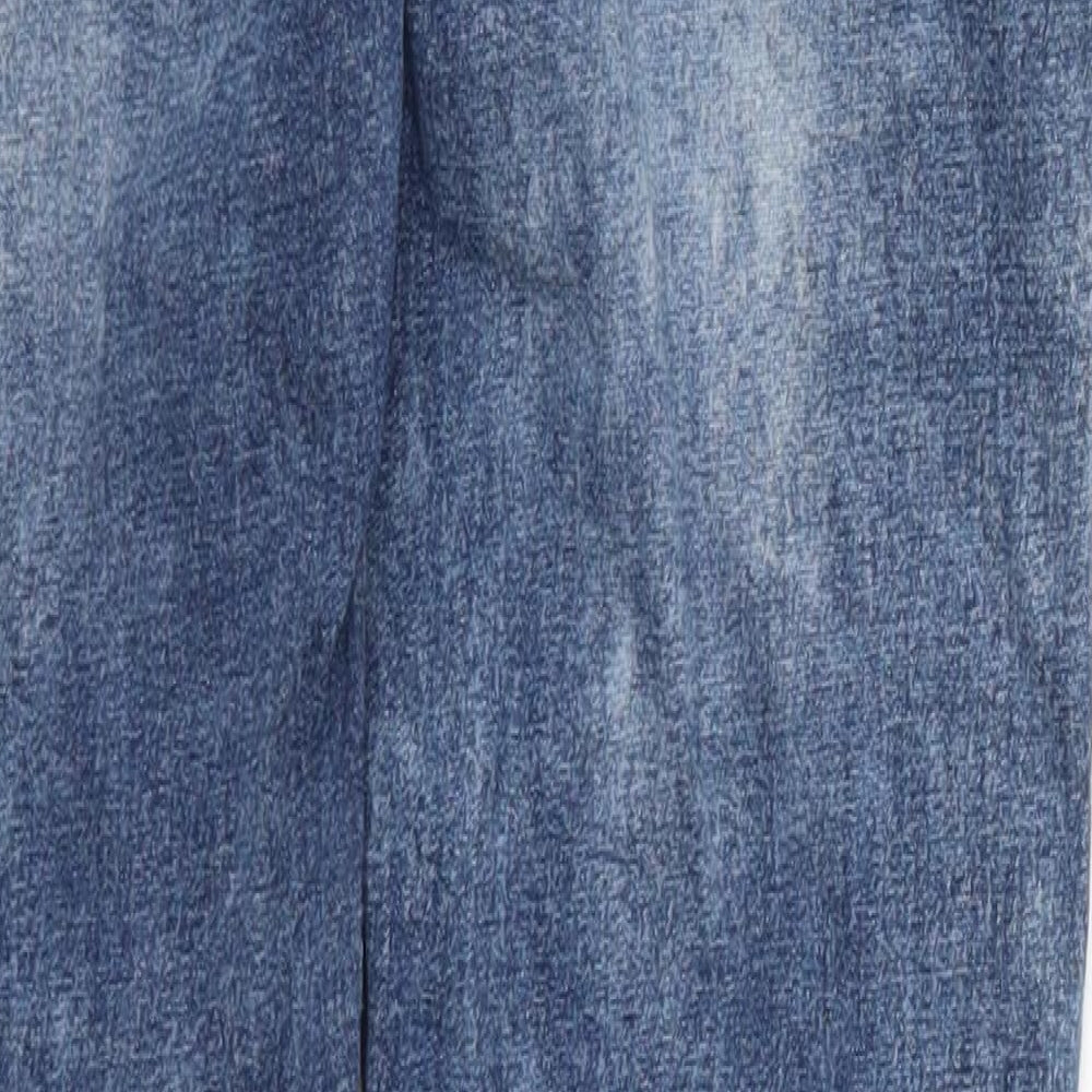 Preworn Womens Blue Denim Skinny Jeans Size 30 in L29 in