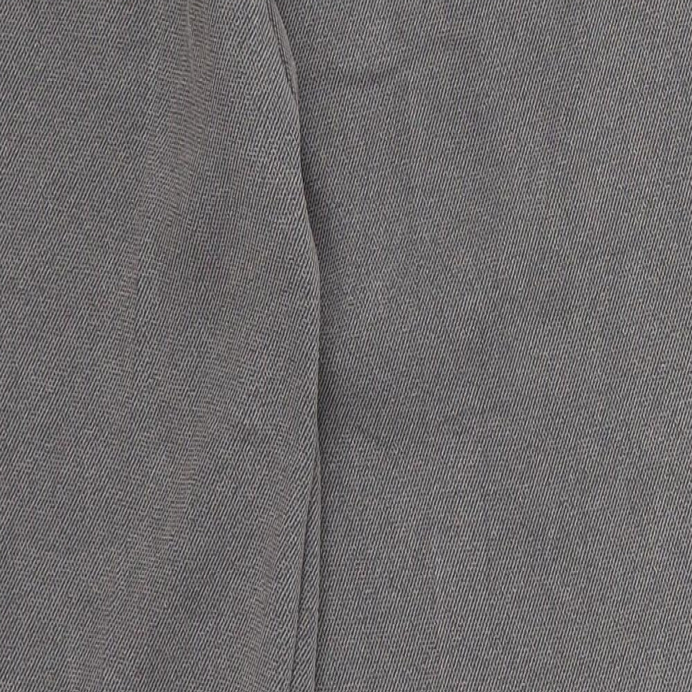 Marks & Spencer Womens Grey Trousers Size 30 in L29.5 in