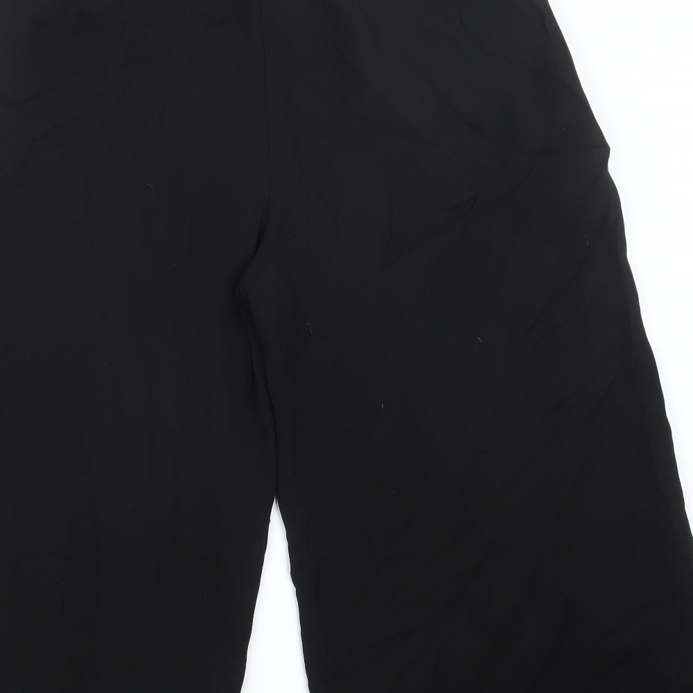 Light Before Dark Womens Black Cropped Trousers Size M L20 in