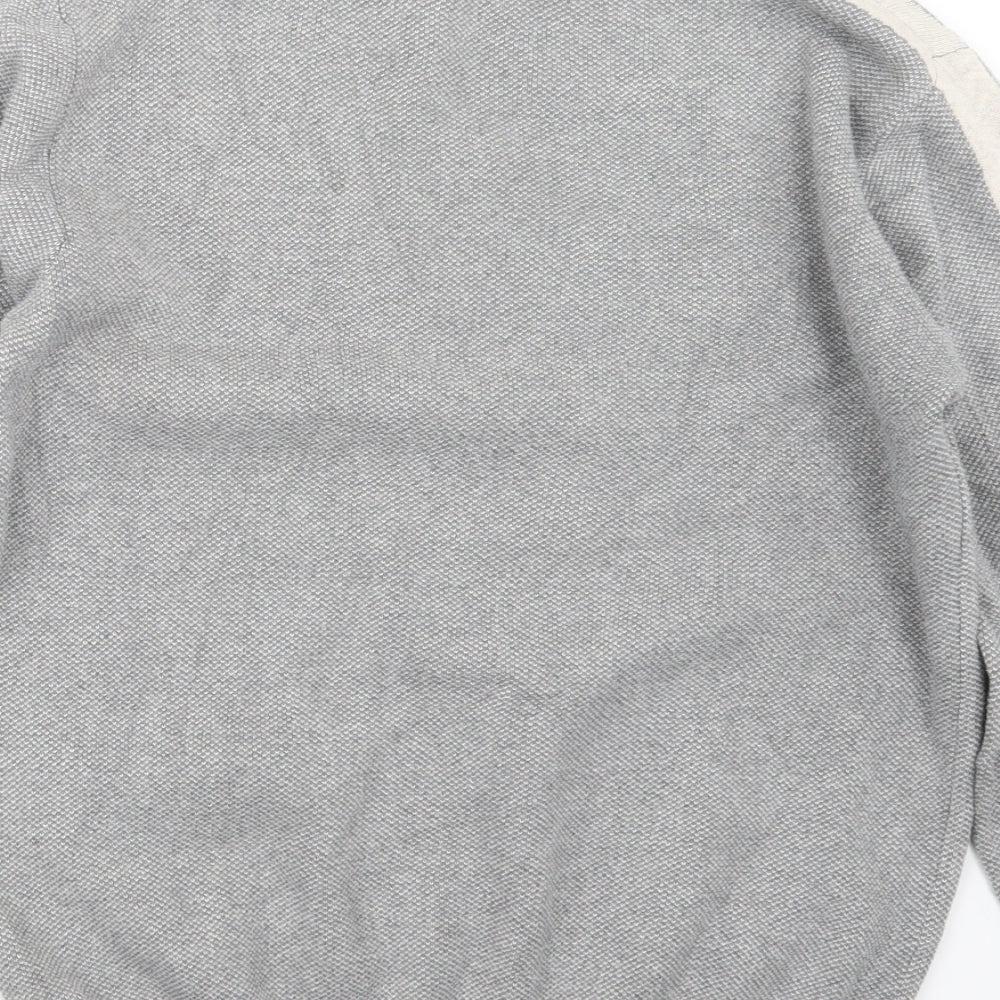 Matalan Mens Grey Knit Pullover Jumper Size M