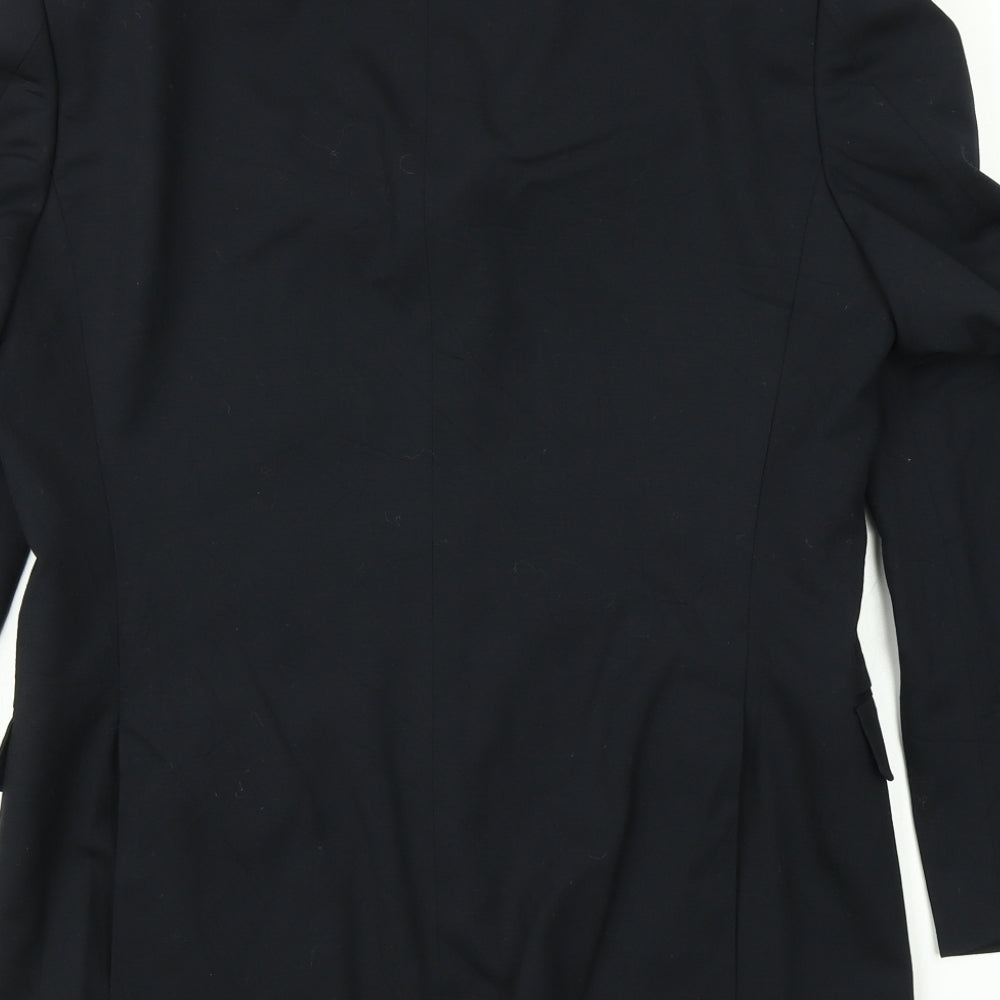 Limo Vierra Mens Blue Jacket Blazer Size 38