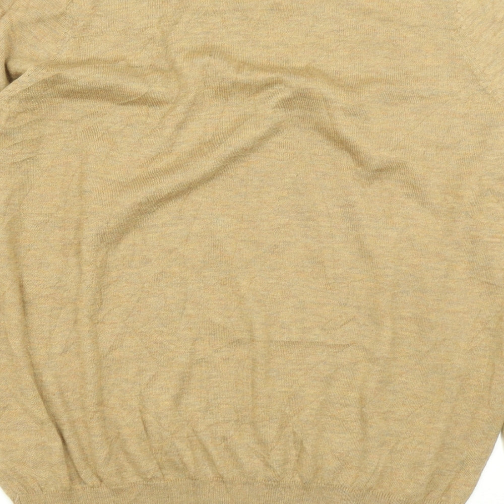 Next Womens Brown Knit Pullover Jumper Size M