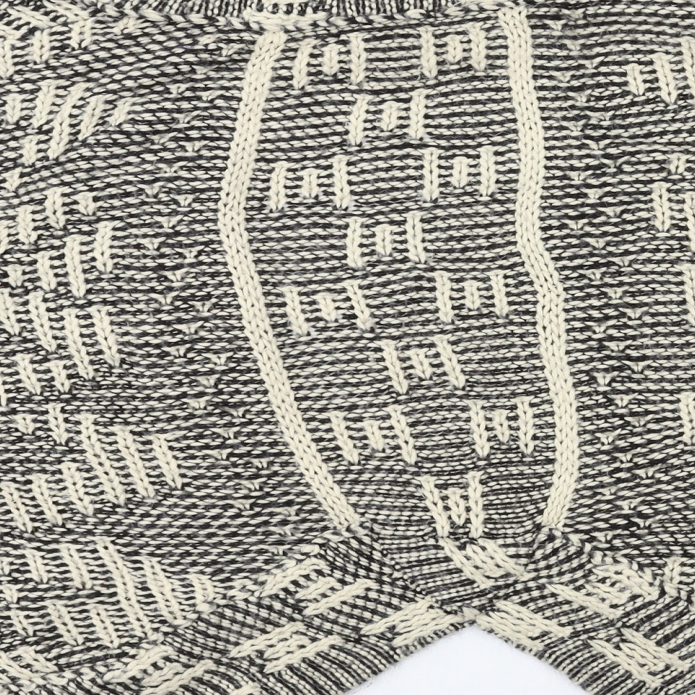 Atmosphere Womens Beige Knit Cardigan Jumper Size 8