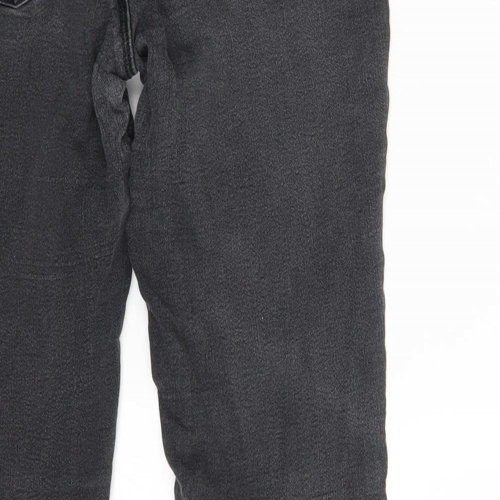 Dorothy Perkins Womens Grey Denim Skinny Jeans Size 8 L27 in