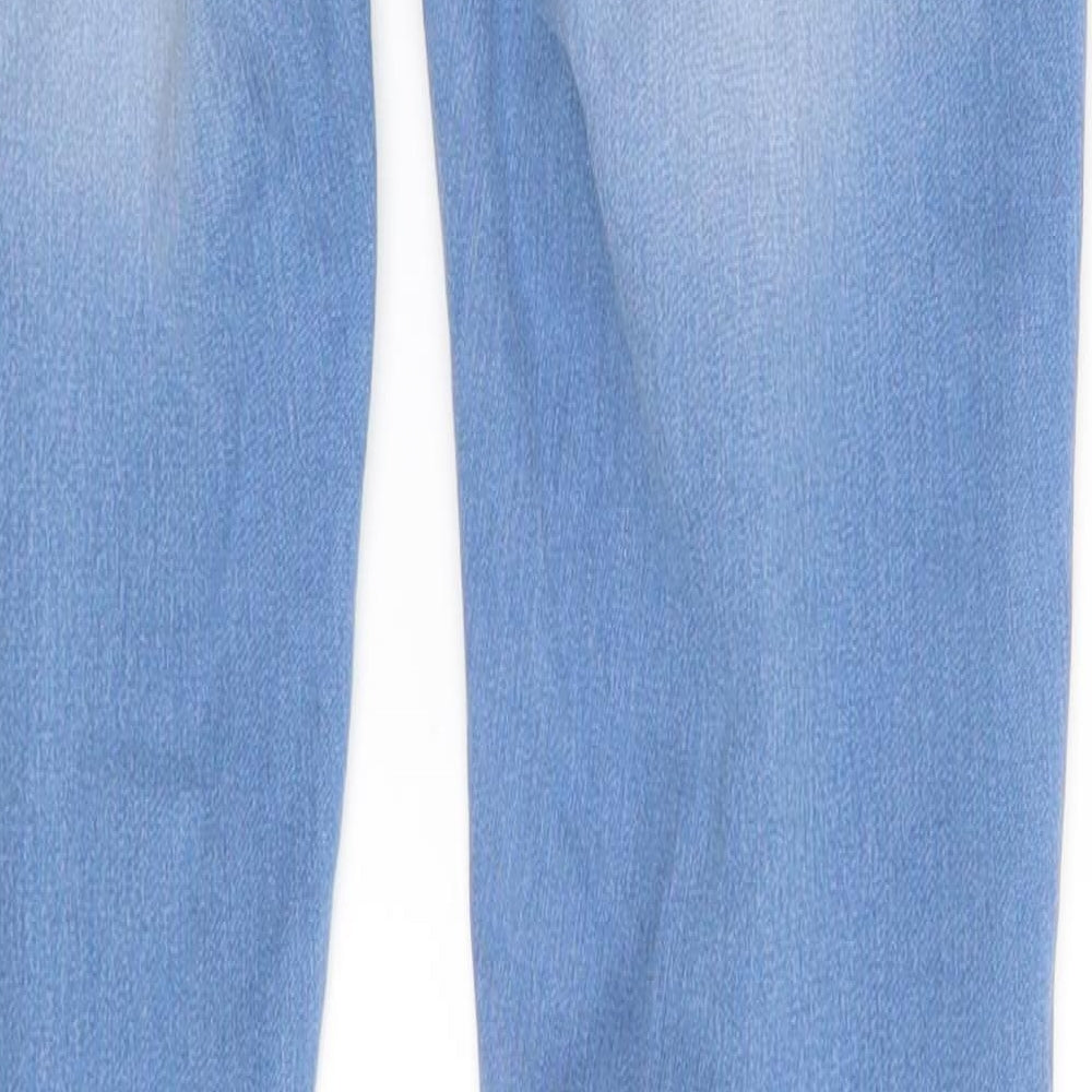 Denim Co. Womens Blue Denim Skinny Jeans Size 6 L29 in