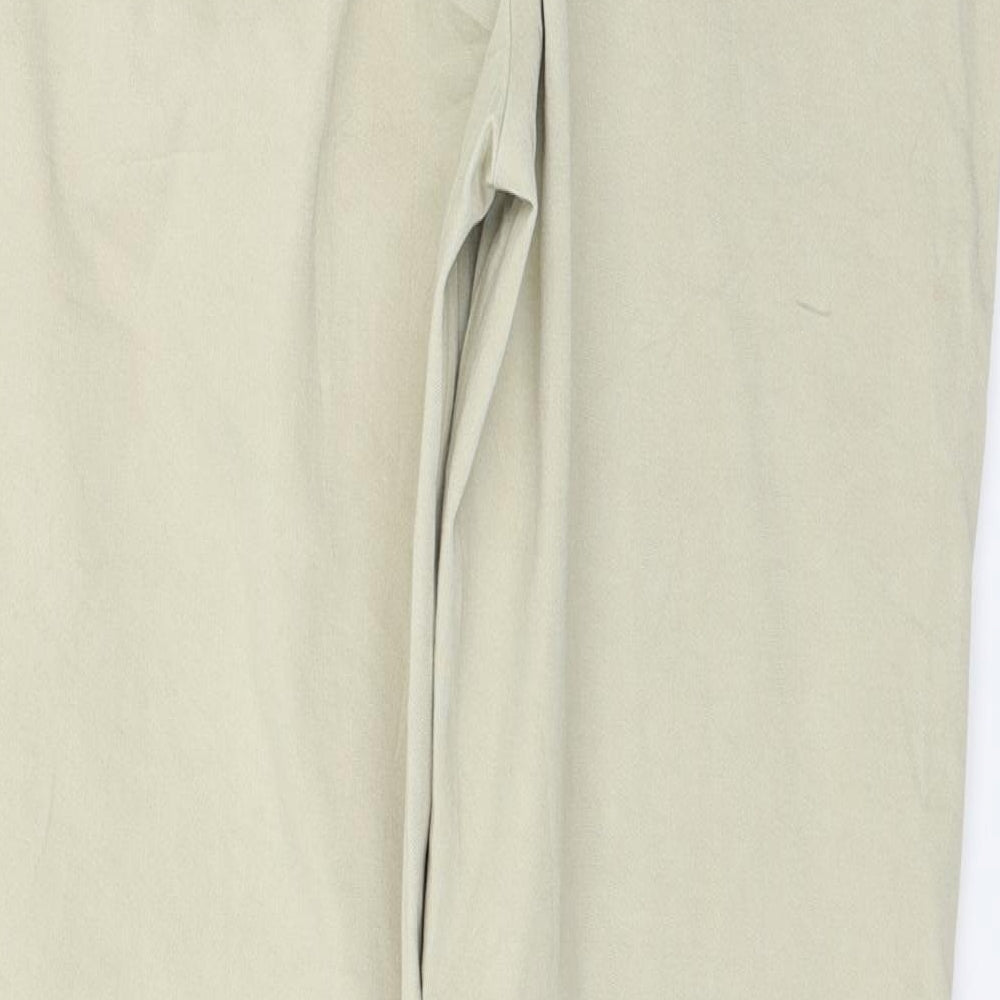 Maison Clochard Womens Beige Trousers Size 27 in L29 in