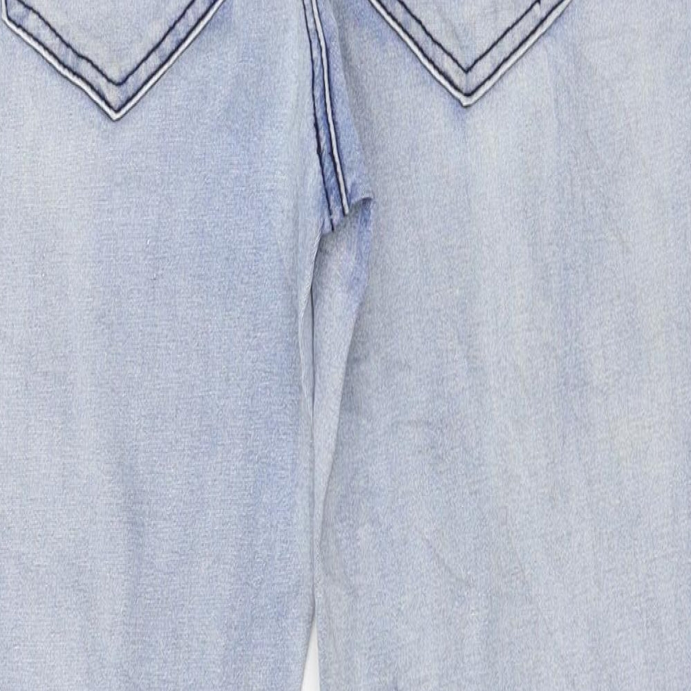 Pieces Womens Blue Denim Jegging Jeans Size 28 in L27 in