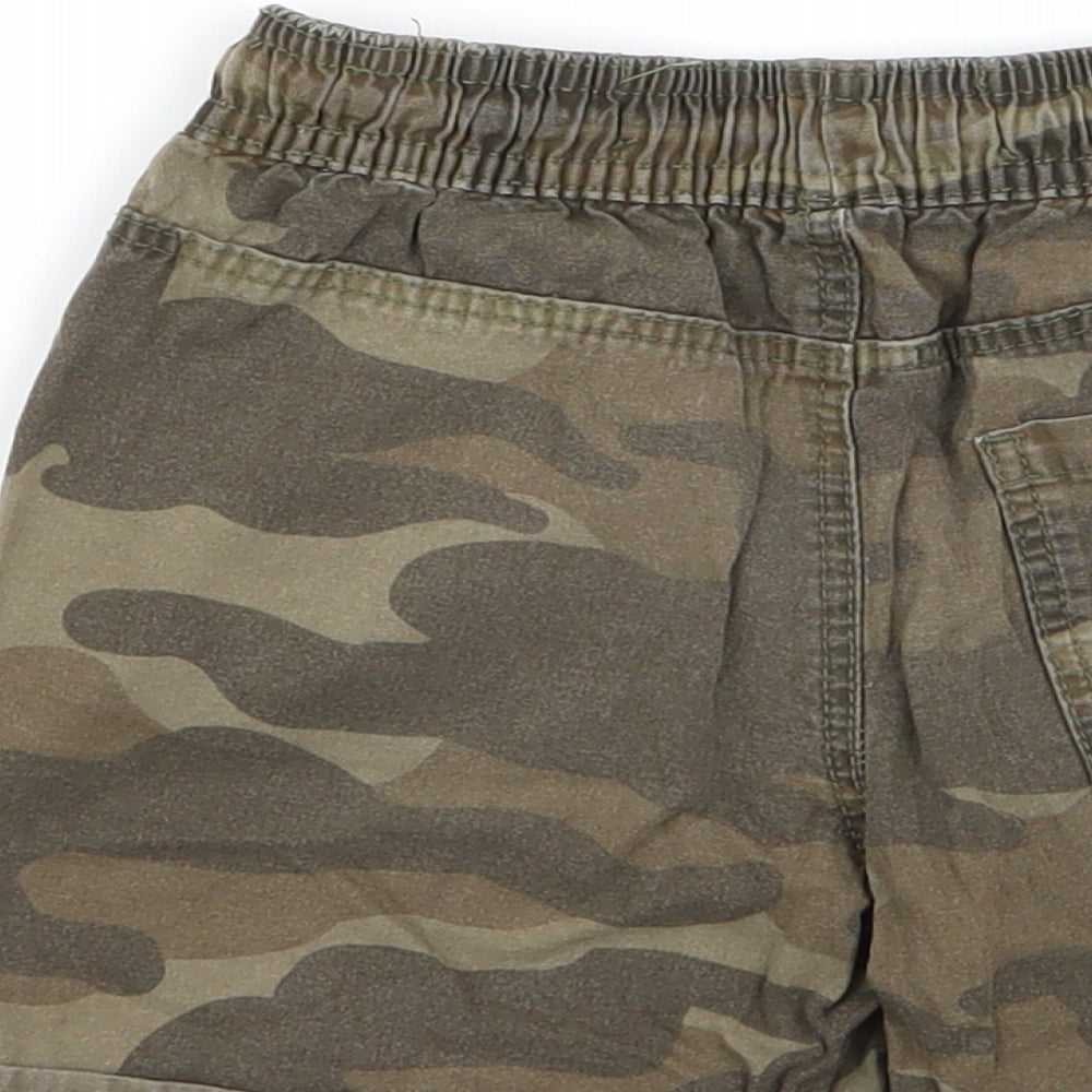 denim and co Boys Multicoloured Camouflage Chino Shorts Size 3-4 Years