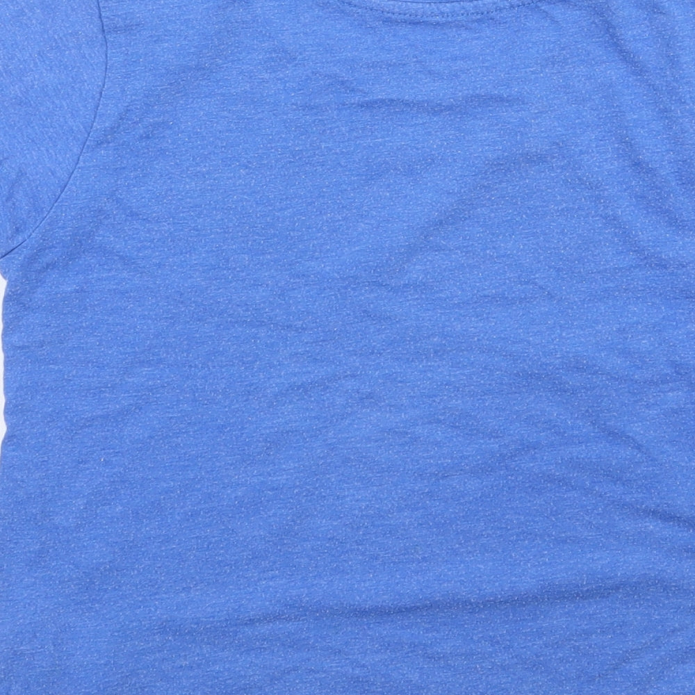 Primark Boys Blue Basic T-Shirt Size 5-6 Years