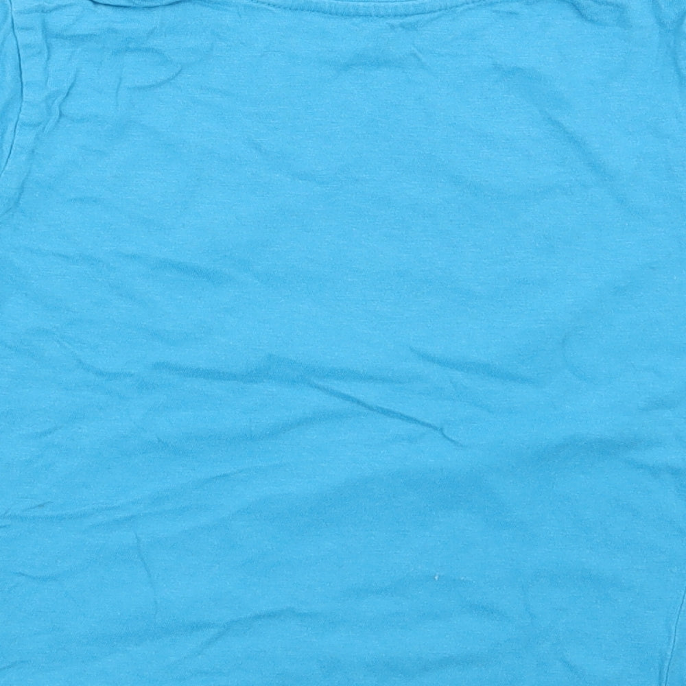 Primark Boys Blue Basic T-Shirt Size 4-5 Years
