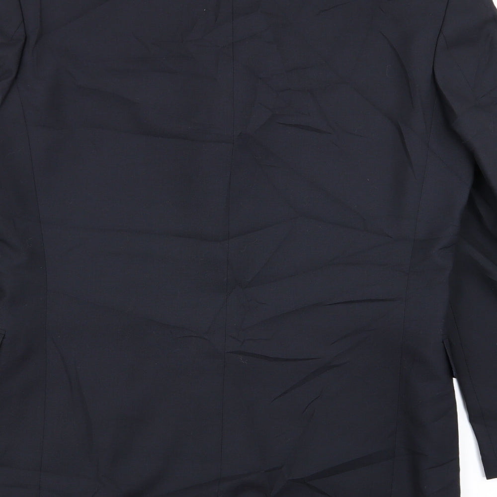 lino verra Mens Blue Jacket Blazer Size 34