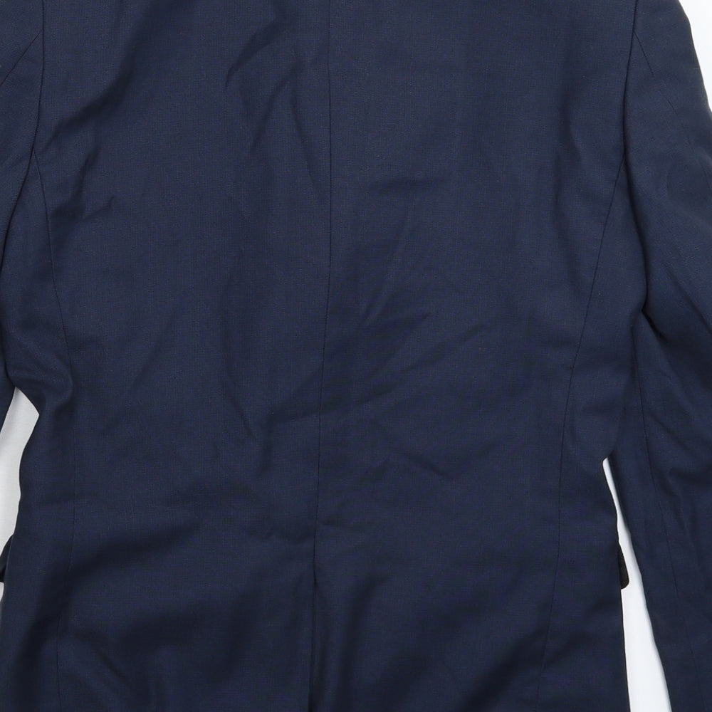 Cedarwood State Mens Blue Jacket Suit Jacket Size 34