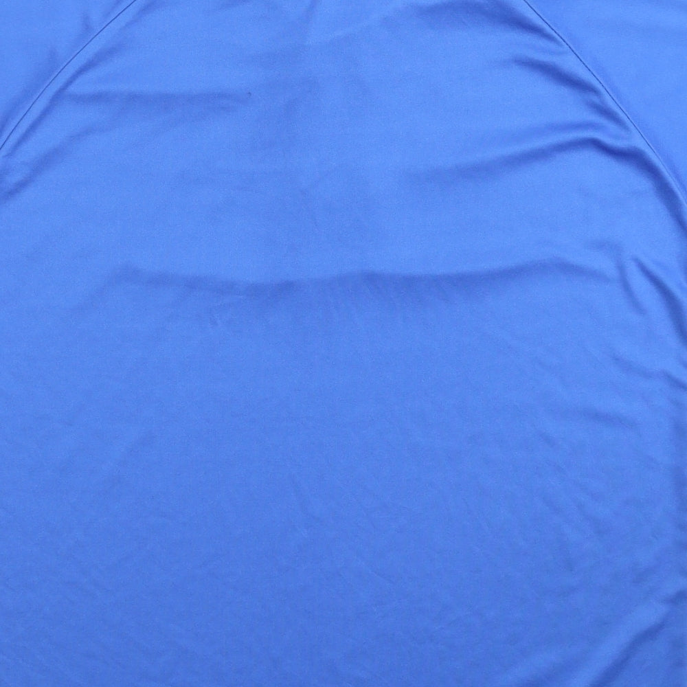 Preworn Mens Blue Jersey Polo Size XS