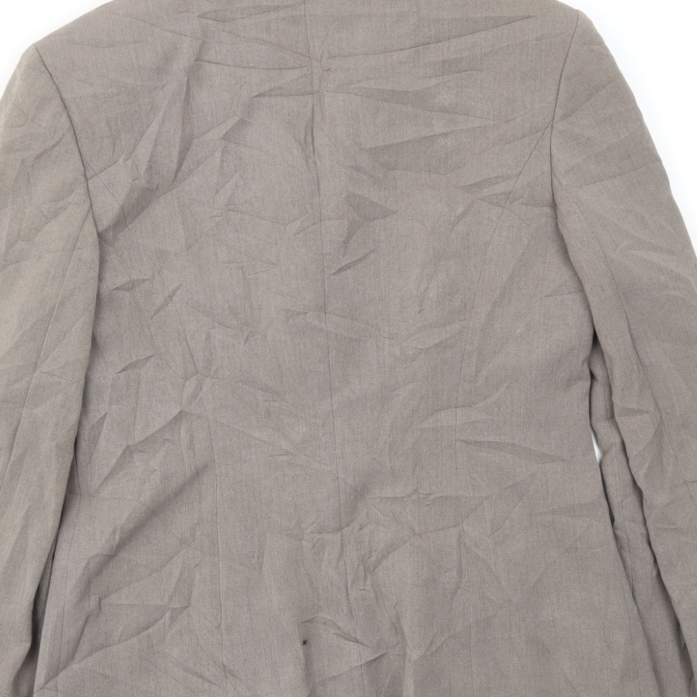 Next Womens Brown Jacket Blazer Size 10