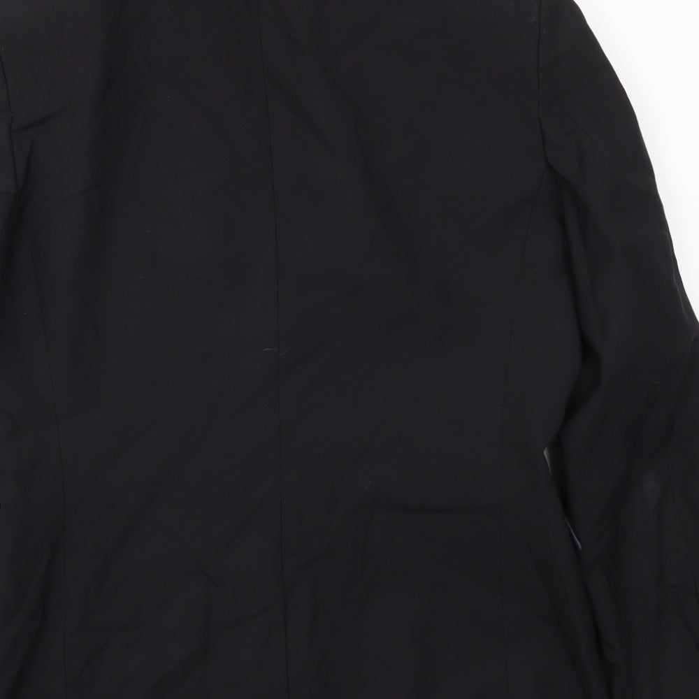 Next Mens Black Jacket Blazer Size 40