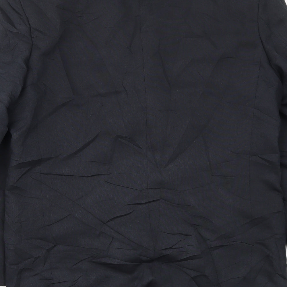 R.I COLLECTION Mens Blue Jacket Blazer Size 36