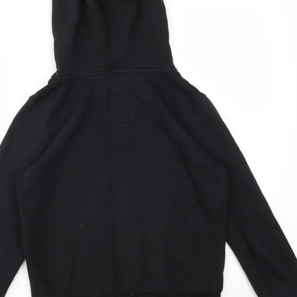 Primark Womens Black Full Zip Jumper Size 10