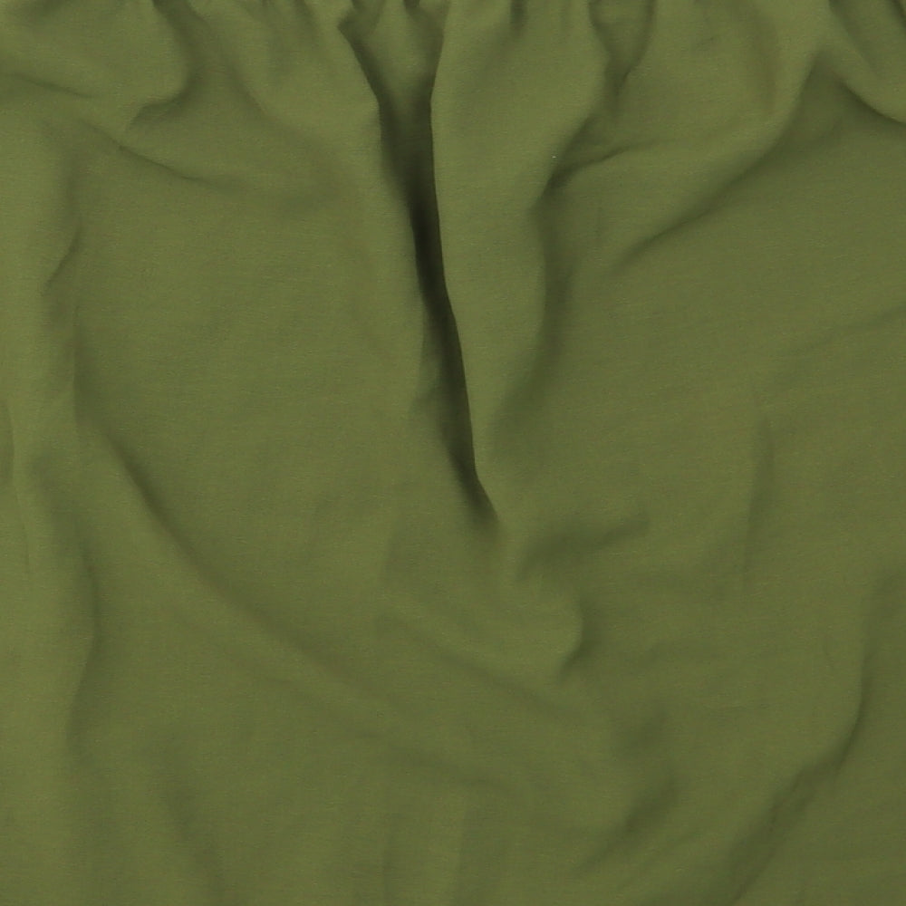 Abollria Womens Green Basic Blouse Size 2XL