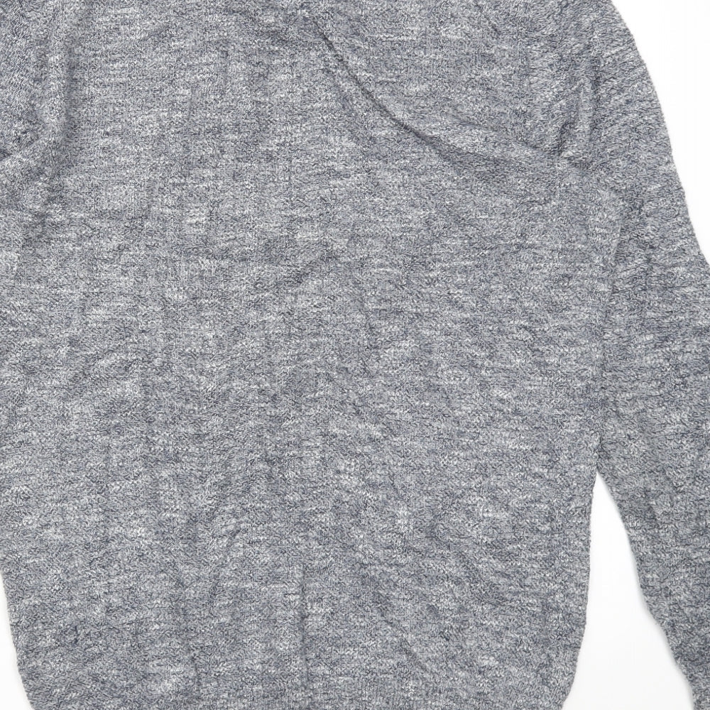 F&F Mens Blue Pullover Sweatshirt Size M