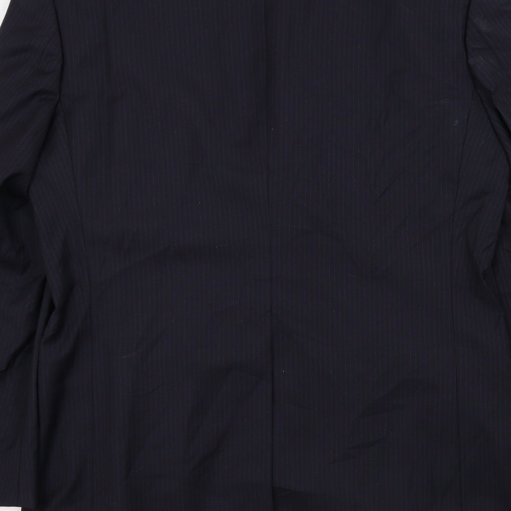 Marks & Spencer Mens Blue Jacket Suit Jacket Size 38