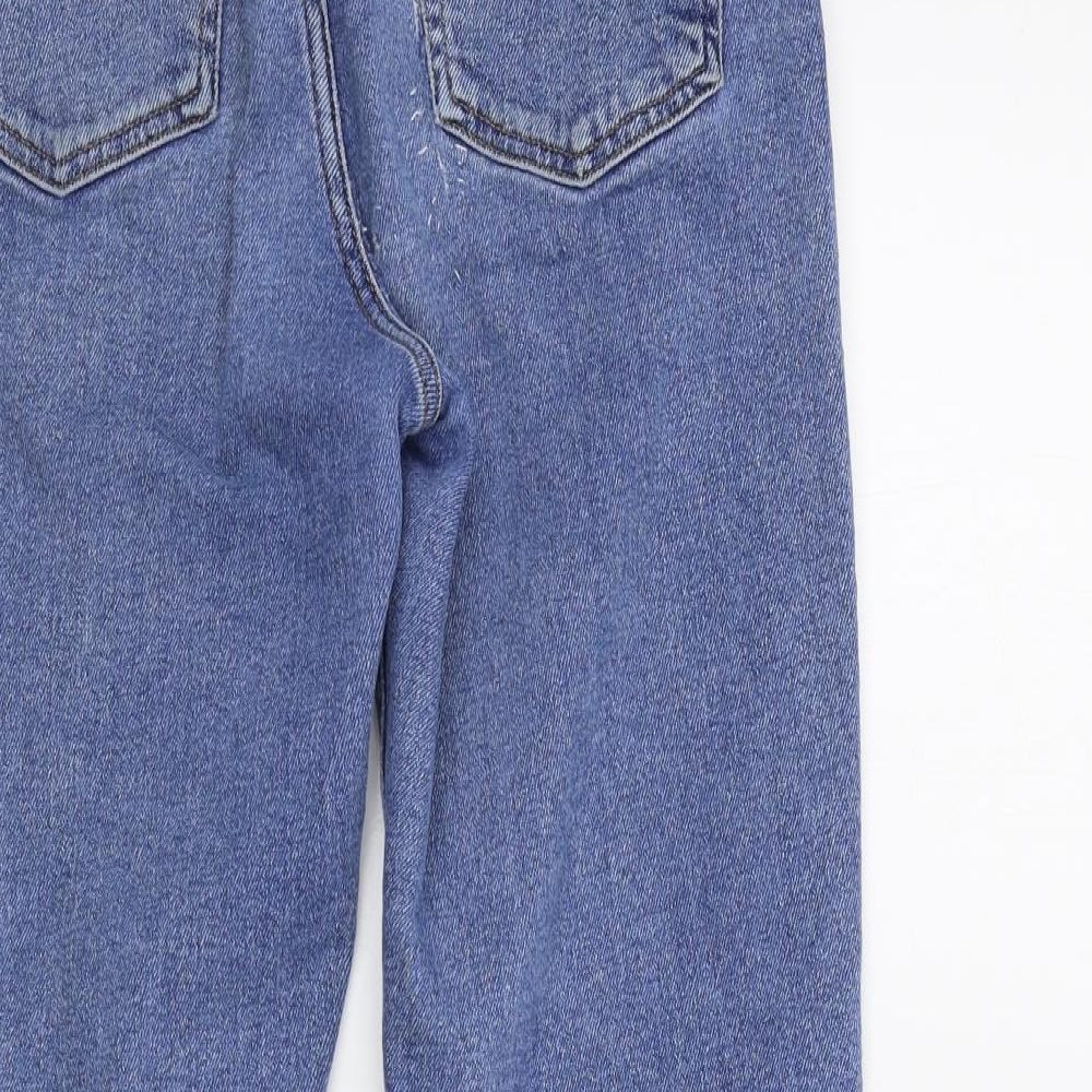 DENIM&CO Womens Blue Skinny Jeans Size 10 L25 in