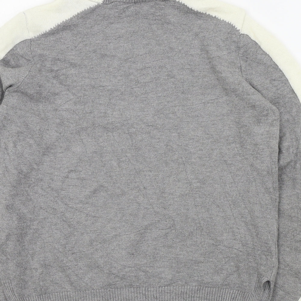 Marks & Spencer Womens Grey Pullover Jumper Size S