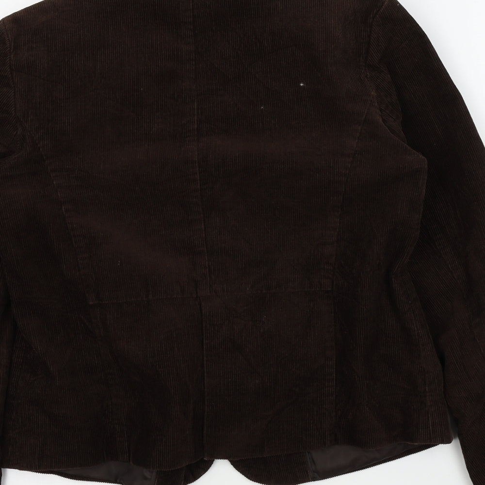 Wallis Womens Brown Jacket Size 10