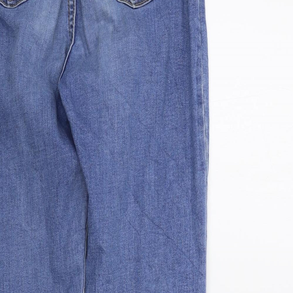 MOMOKROM Womens Blue Skinny Jeans Size 8 L25.5 in