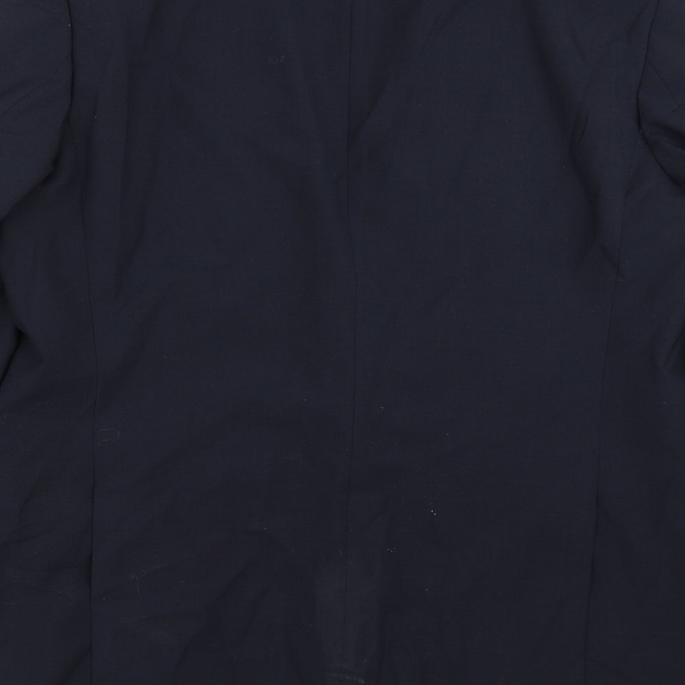VARTEKS Mens Blue Jacket Suit Jacket Size 42