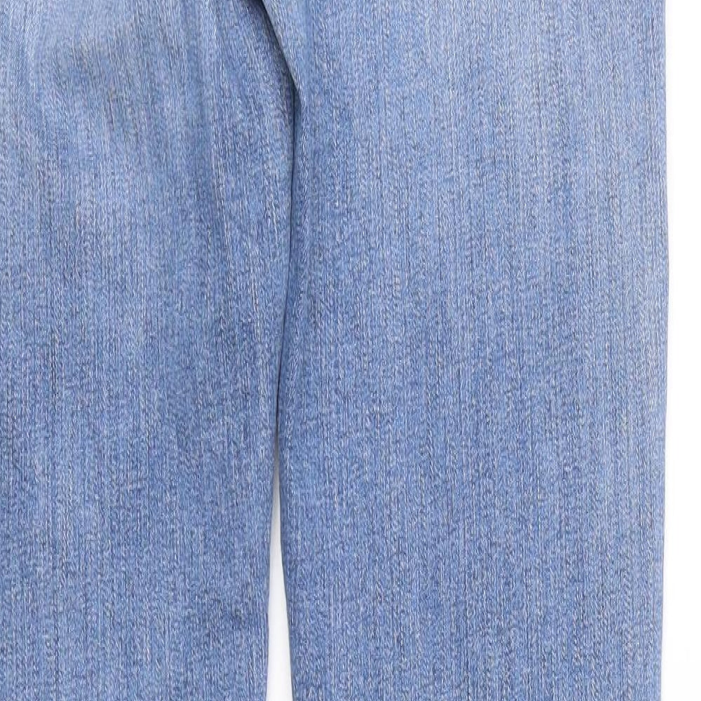 BIG STAR Womens Blue Denim Skinny Jeans Size 32 L30 in - small hole on back