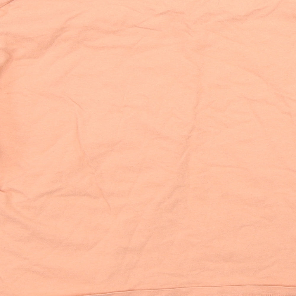 NEXT Girls Orange Basic T-Shirt Size 12 Years