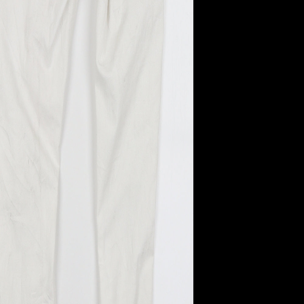 Topshop Womens White Skinny Jeans Size 28 in L29 in