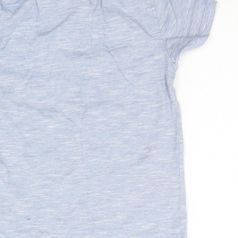 Primark Girls Blue Basic Polo Size 6-7 Years