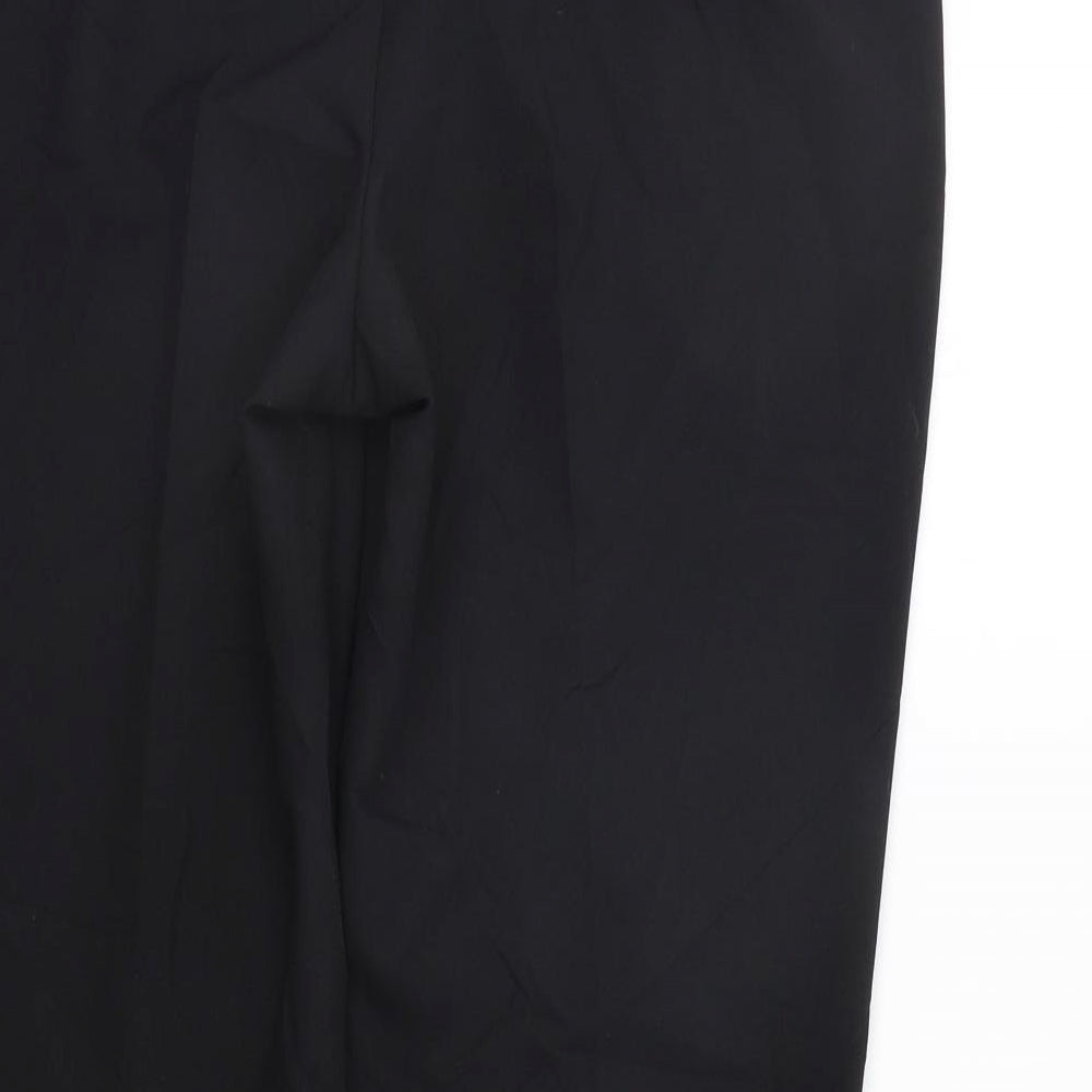 M&Co Womens Black Sweatpants Trousers Size 12 L28 in