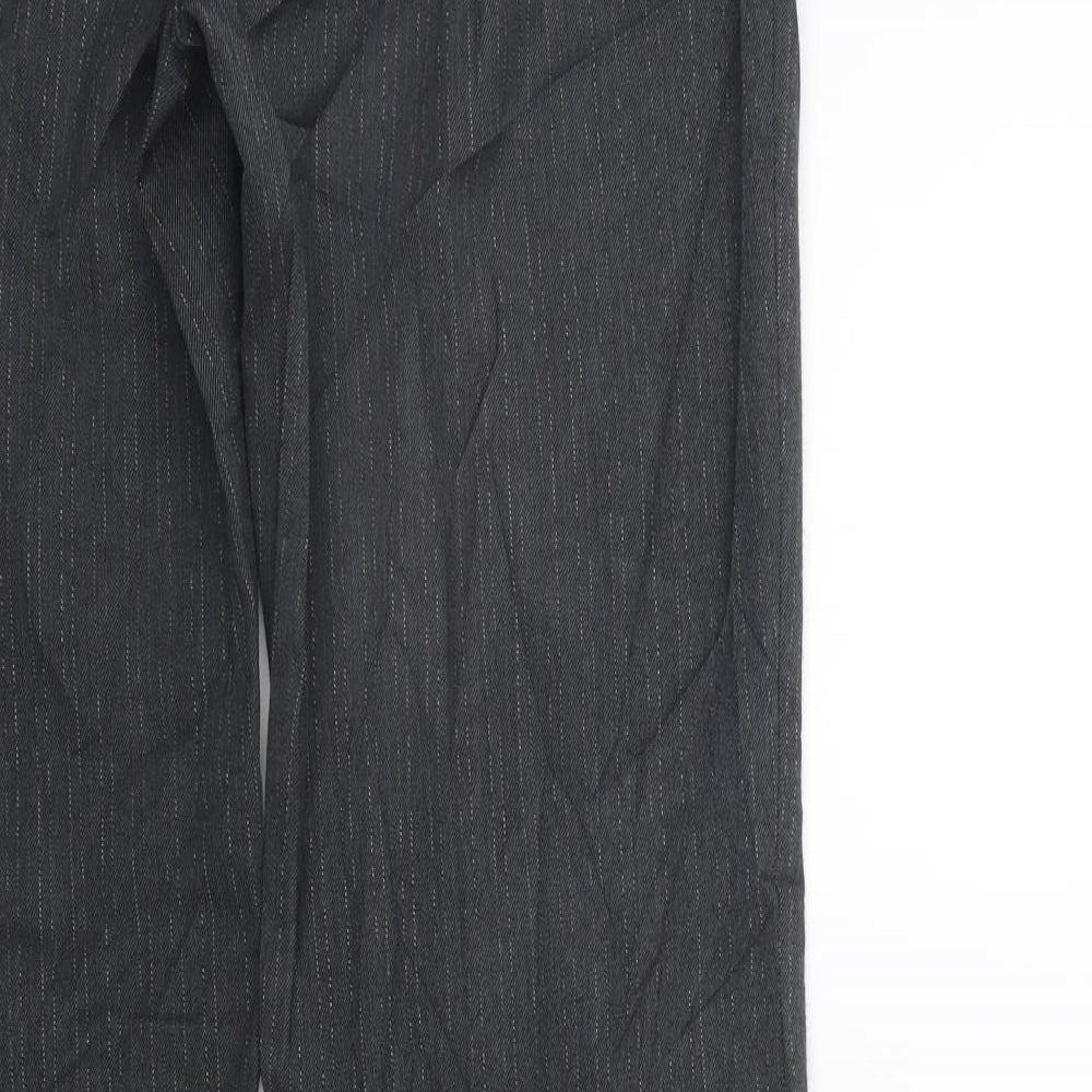 Marks and Spencer Womens Grey Trousers Size 12 L29 in