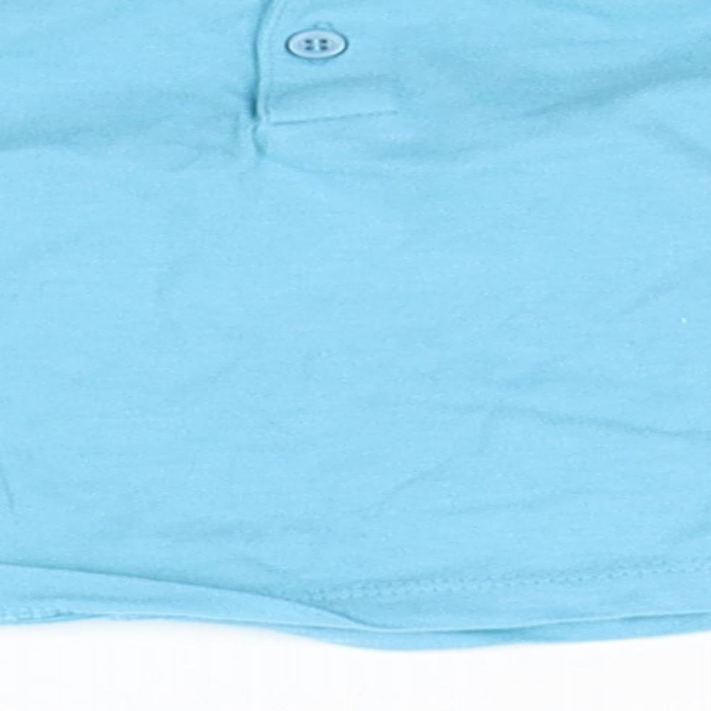 John Lewis Boys Blue Basic T-Shirt Size 0-3 Months