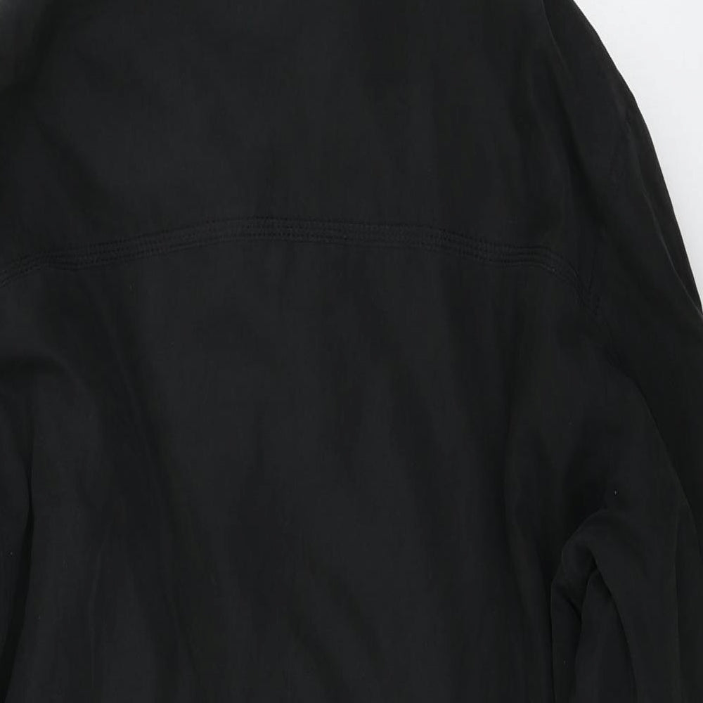 Synergy Womens Black Jacket Coat Size 10